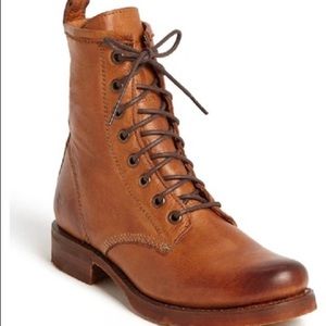 Frye Veronica Combat Boots